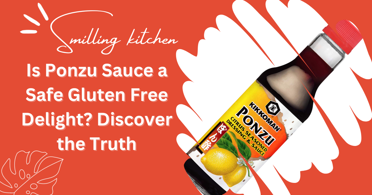 is ponzu sauce gluten free